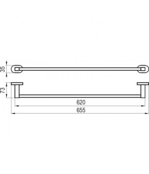 Полотенцедержатель Ravak Chrome CR 310 X07P192
