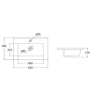 Комплект мебели RJ ATLANT RJ02601WH