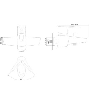 Смеситель RJ BOSS RBZ077-3