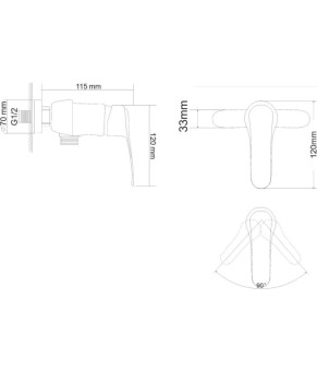 Смеситель RJ JET RBZ071-5