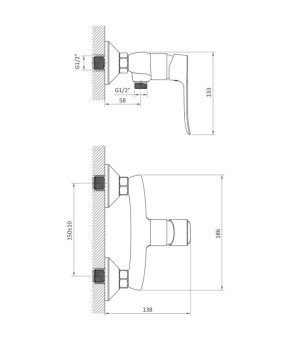Смеситель RJ SLIP RBZ090-5