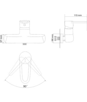 Смеситель RJ KINK RBZZ003-5