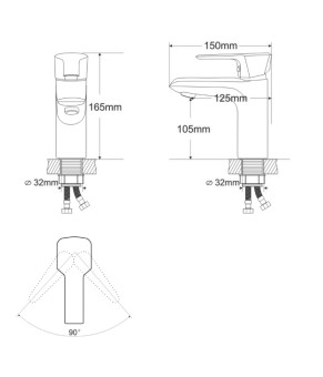 Смеситель RJ ROCK RBZ078-1