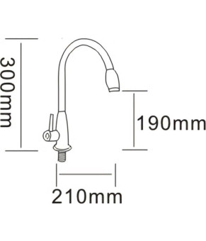 Смеситель RJ RAINBOW RBZ333-9MN