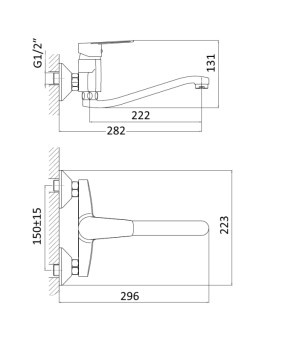 Смеситель RJ LOTUS RBZZ002-7