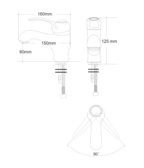 Смеситель RJ FORTUNA RBZ018-1