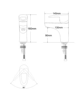 Смеситель RJ BOSS RBZ077-1