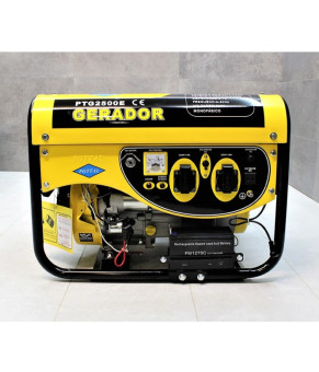 Генератор профессиональный со стартером и медной обмоткой Pottal PTG2500E 2,2 кВт