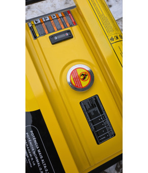 Генератор профессиональный со стартером и медной обмоткой Pottal PTG2500E 2,2 кВт