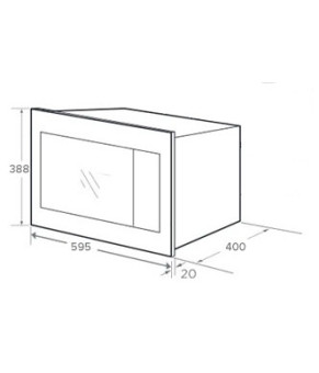 Микроволновая печь INTERLINE MWR 925 SSA VA