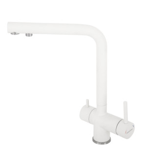 Змішувач для кухні INTERLINE MIX NEW WHITE