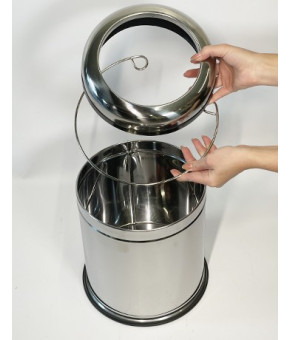 Открытое ведро с прижимным кольцом Maxiflow Ø25, 27 LT  4514.0000S.430.27