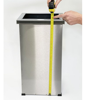 Відро для сміття прямокутне без кришки Maxiflow 36 L, 42см 4510.2463S.430.36