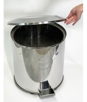 Бак промисловий з педаллю Maxiflow 50L, 40x47 cm 4515.4045S.430.50
