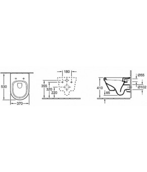 Унитаз Villeroy and Boch Omnia Architectura 5684HR01 с крышкой
