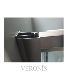 Душова Кабіна Veronis INDIANA 80х80х190 (без піддону) VE-INDIANA80PBLACK