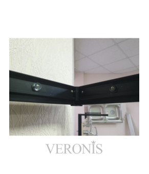 Душова Кабіна Veronis INDIANA 80х80х190 (без піддону) VE-INDIANA80PBLACK