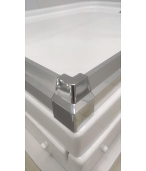 Душова кабіна Veronis Unimar 120х90х190 без піддону, матове скло VE-UNIMAR12090XL