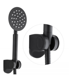 Душевой гарнитур скрытого монтажа Yoka STUDIO BLACK + BOX черный (BP.STUDIO-BLK)