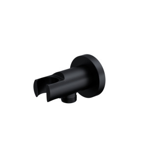 Душевой гарнитур скрытого монтажа Corsan LUGO BLACK + BOX черный (Z03MBL)