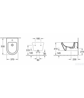 Біде Villeroy and Boch Omnia Architecture 54840001