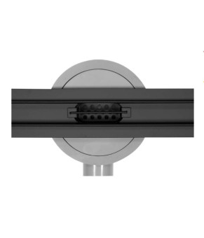 Трап Fala SLIM BLACK 90х3х7 см Сифон - 56 ММ Мокрый 71639
