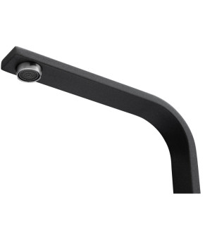 Смеситель GRANADO Tarrasa LUX Black Shine 355мм (gz0301L)