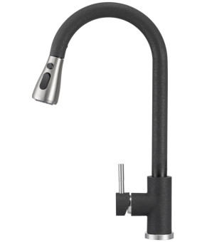Смеситель GRANADO Campo LUX Black shine (gz0501L)
