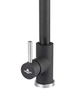 Смеситель GRANADO Campo LUX Black shine (gz0501L)