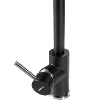 Смеситель GRANADO Oviedo LUX Black shine 330 мм (gz0201L)