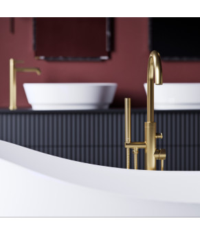 Змішувач Omnires Y brushed gold (Y1233GLB)