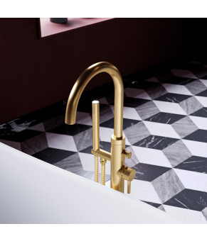 Змішувач Omnires Y brushed gold (Y1233GLB)