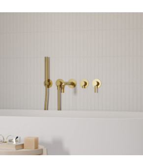 Змішувач Omnires Y brushed gold (Y1237/1GLB)