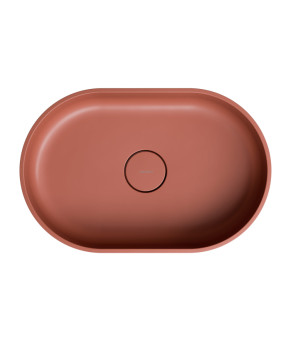 Умивальник Omnires Ovo 55x36 terracotta (OVOUNTE)