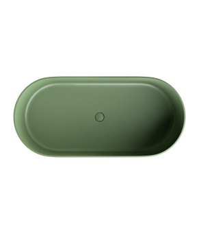 Ванна Omnires Ovo 160x75 olive (OVOWWOL)