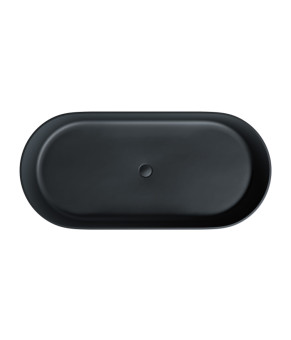 Ванна Omnires Ovo 160x75 black lava (OVOWWBLV)