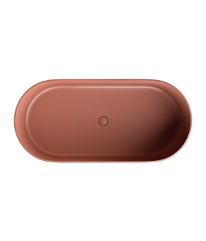 Ванна Omnires Ovo 160x75 terracotta (OVOWWTE)