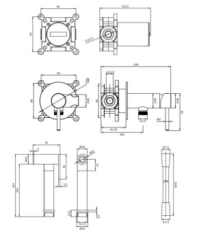 Гігієнічний набір Omnires Y nickel (SYSYBI2NI)