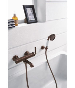 Душова лійка Omnires Armance antique copper (ARMANCE-RORB)