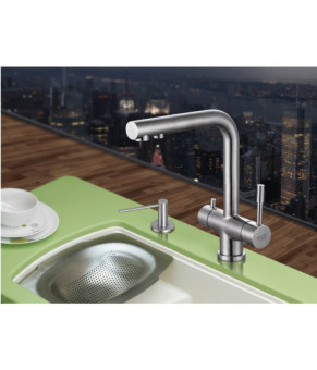 Дозатор Blue Water INOX КРУГЛИЙ Inox-Round