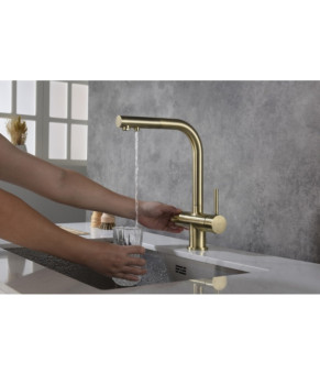 Змішувач Blue Water APALA АНТИЧНА ЛАТУНЬ Apala-Antique-Brass
