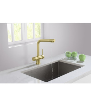 Змішувач Blue Water CRYSTAL АНТИЧНА ЛАТУНЬ Crystal-Antique-Brass