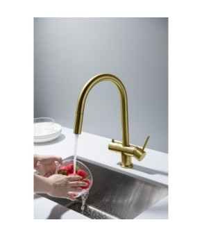 Змішувач Blue Water CYRUS АНТИЧНА ЛАТУНЬ Cyrus-Antique-Brass