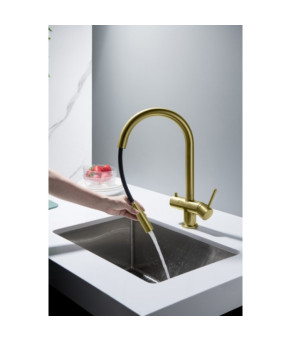 Змішувач Blue Water CYRUS АНТИЧНА ЛАТУНЬ Cyrus-Antique-Brass