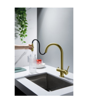 Змішувач Blue Water CYRUS АНТИЧНА ЛАТУНЬ Cyrus-Antique-Brass
