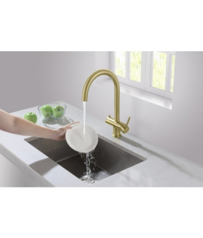 Змішувач Blue Water EDEN АНТИЧНА ЛАТУНЬ Eden-Antique-Brass