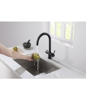 Змішувач Blue Water EDEN ЧОРНИЙ МАТОВИЙ Eden-Black-Matte