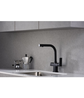Змішувач Blue Water SORA ЧОРНИЙ МАТОВИЙ Sora-Black-Matte