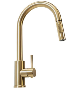 Змішувач Rea Fresh brushed gold (REA-B9148)