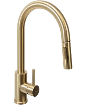 Змішувач Rea Fresh brushed gold (REA-B9148)